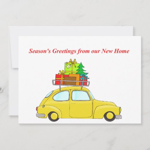 Seasons Greetings from New Home Holiday Card