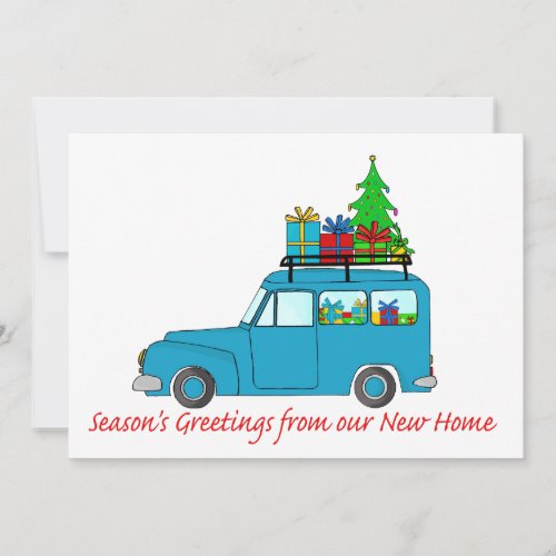 Seasons Greetings from New Home Holiday Card