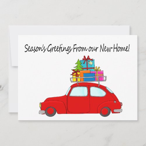 Seasons Greetings from New Home Holiday Card