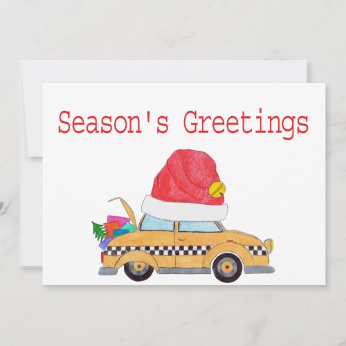 Seasons Greetings from New Home Holiday Card