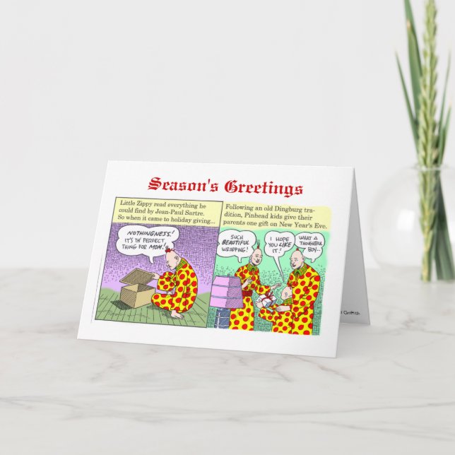 Season's Greetings from Zippy Holiday Card (Front)