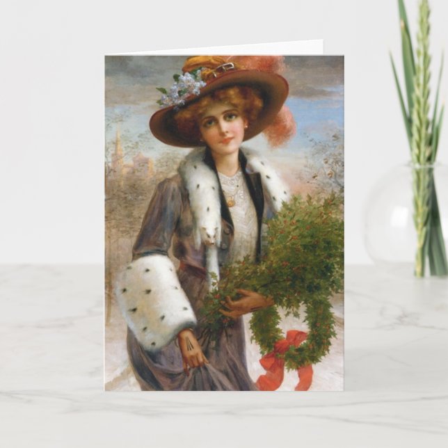 "Seasons Greetings" Greeting Card (Front)