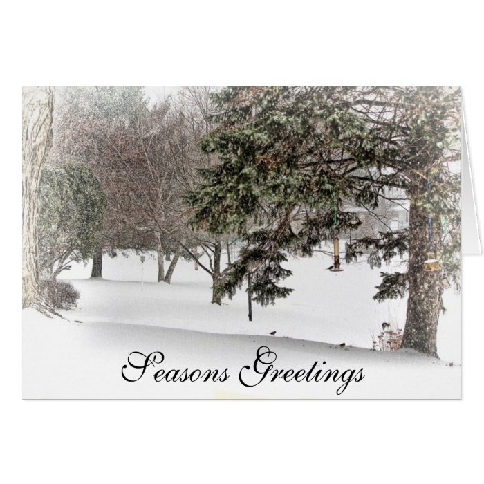 Seasons Greetings Greeting Cards