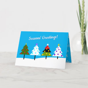 Seasons' Greetings Holiday Card
