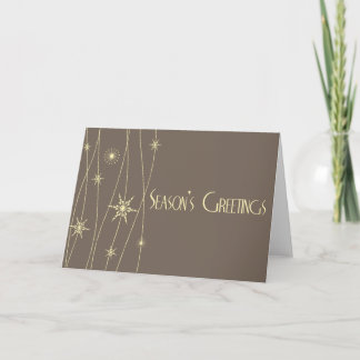 Season's Greetings Holiday Card
