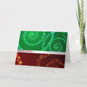 seasons greetings holiday card