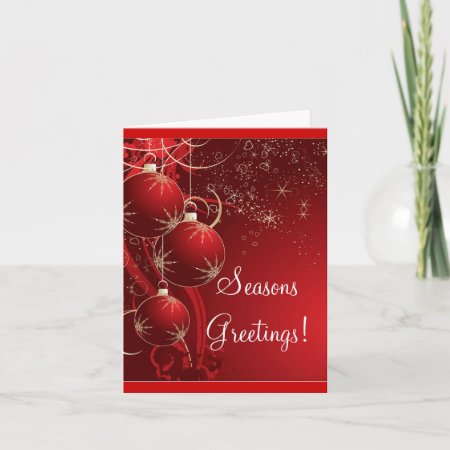 Seasons Greetings! Holiday Card