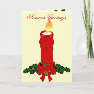 Seasons Greetings Holiday Card