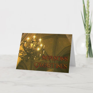 seasons greetings holiday card
