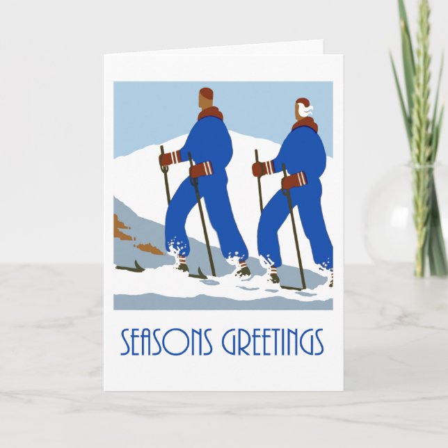Seasons Greetings Holiday Card (Front)