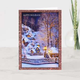 Season's Greetings Holiday Card
