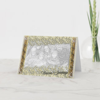 Seasons greetings holiday card