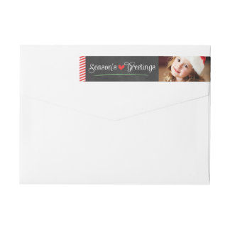 seasonal address labels
