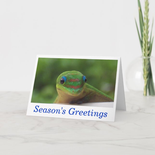 Season's Greetings Holiday Wildlife Cards (Front)
