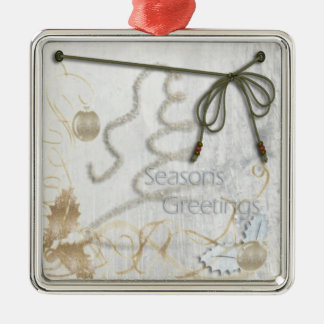 Seasons Greetings Keepsake Ornament