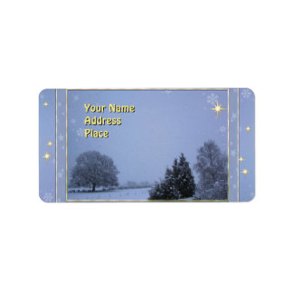 Season's Greetings Label