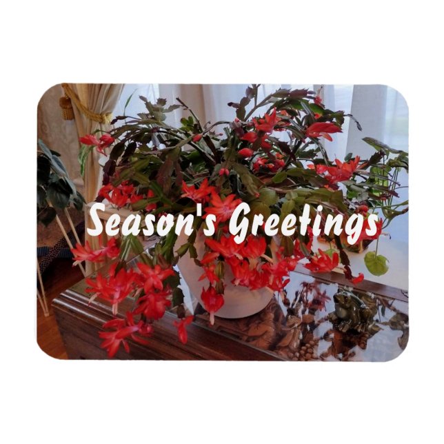 Season's Greetings Magnet (Horizontal)