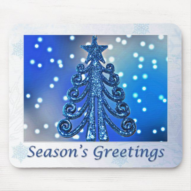 Season's Greetings Mouse Pad (Front)