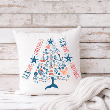SEAsons Greetings Nautical Tree Coastal Christmas