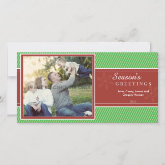 Season's Greetings Photo Card