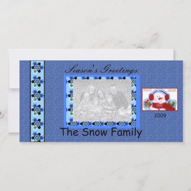 Season's Greetings Photo Card (Front)