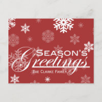 Season's Greetings Post Card