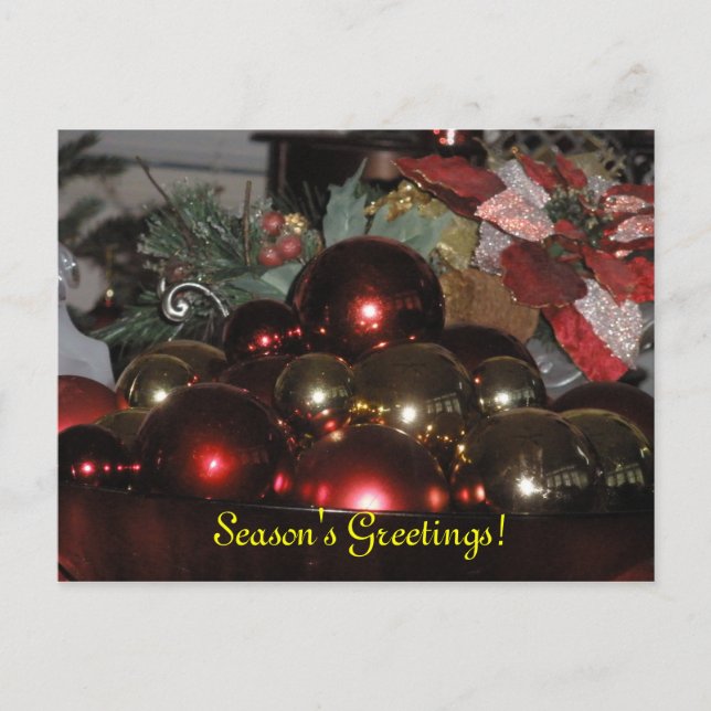 Season's Greetings Postcard (Front)