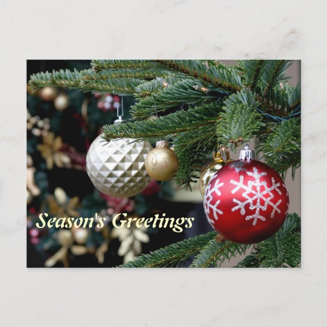 Season's Greetings Postcard (Front)