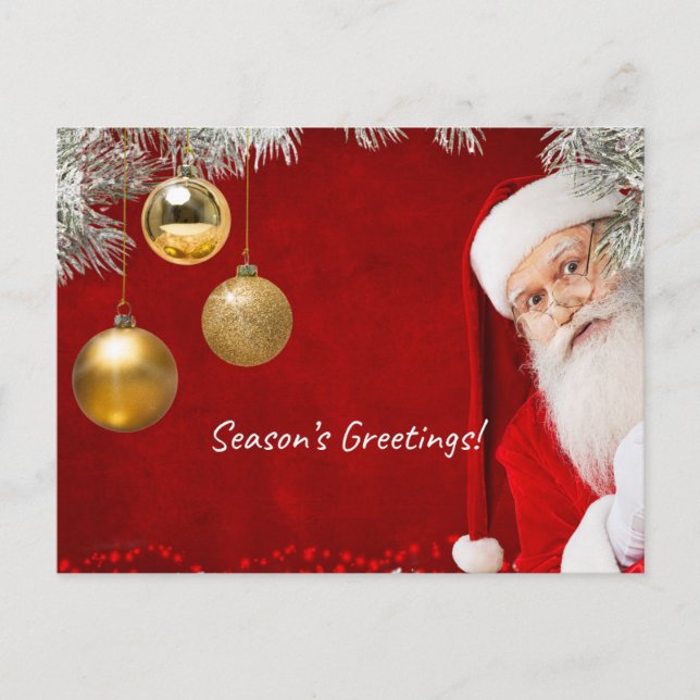 Season's Greetings Postcard (Front)