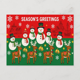 Season's Greetings Postcard