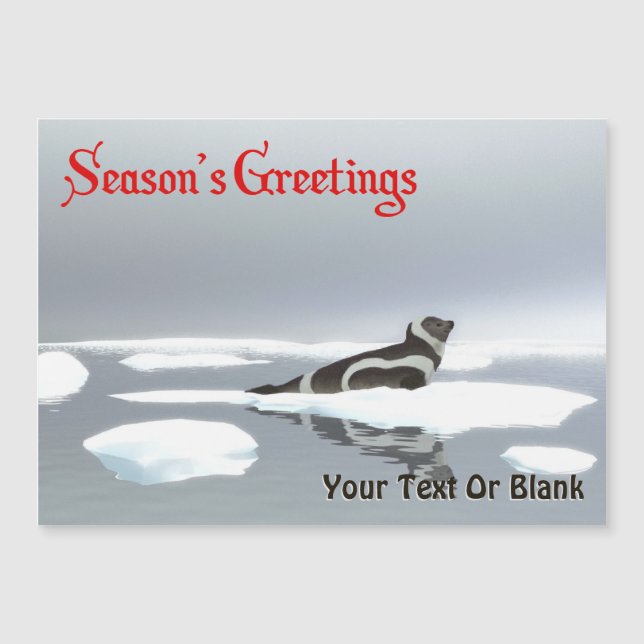 Season's Greetings - Ribbon Seal (Front)
