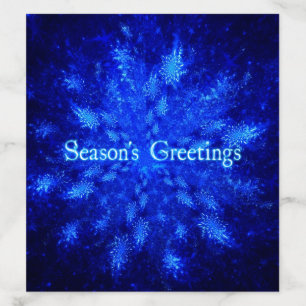 Season's Greetings - Snowburst Envelope Liner