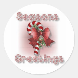 "Seasons Greetings" Sticker Sheets