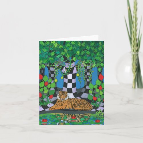 Seasons Greetings Summer Note Card