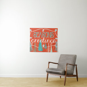 Seasons Greetings Tapestry