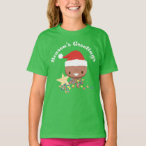 Season's Grootings Holiday Lights Groot T-Shirt