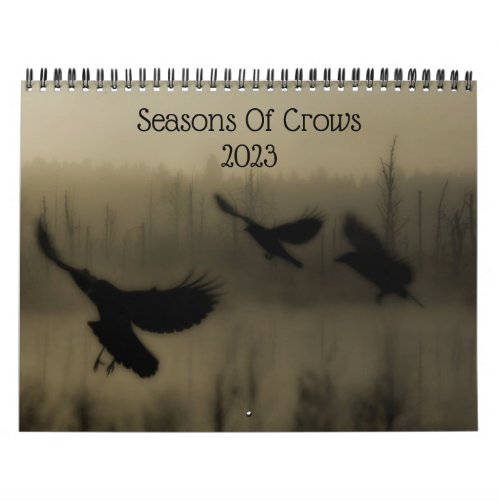 Seasons Of Crows Calendar