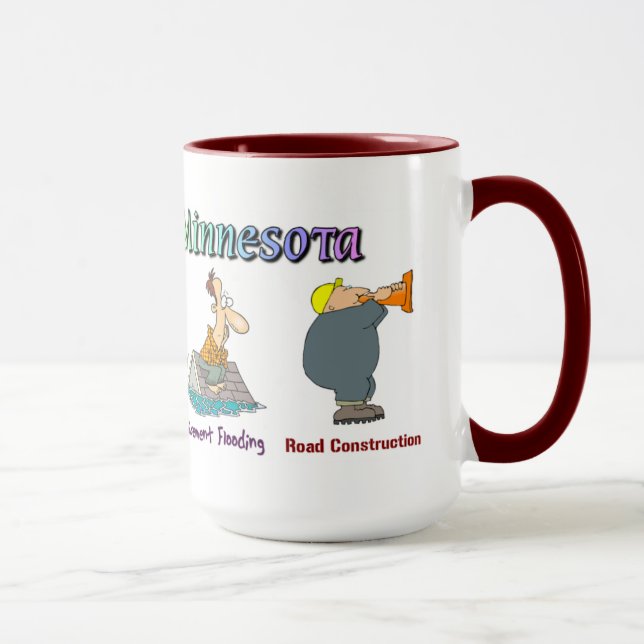 Seasons of Minnesota Mug (Right)