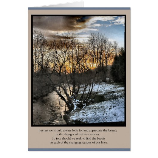 Seasons of Our Lives Cards (Front)