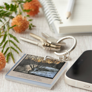 Seasons of our Lives Inspirational Keychain