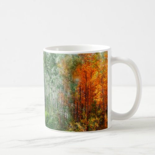 Seasons Of The Aspen Art Mug