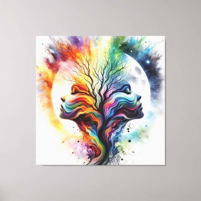 Seasons Of The Moon Canvas Print (Front)