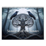 Seasons of the Raven 12 month Calendar