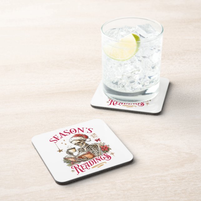 Season's Readings  Beverage Coaster (Right Side)