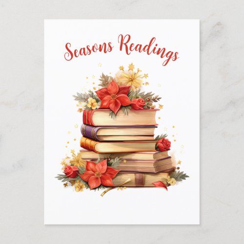 Seasons Readings Postcard