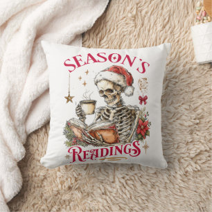 Season's Readings  Throw Pillow
