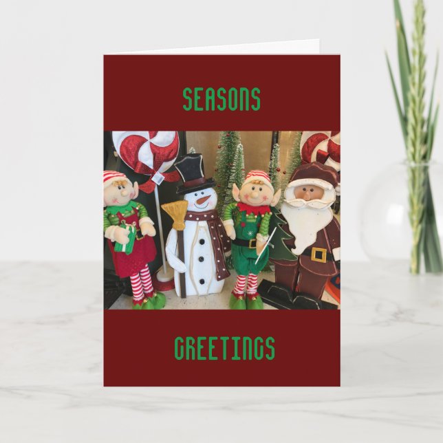 SEASSONS GREETINGS AND ENJOY THE HOLIDAY (Front)