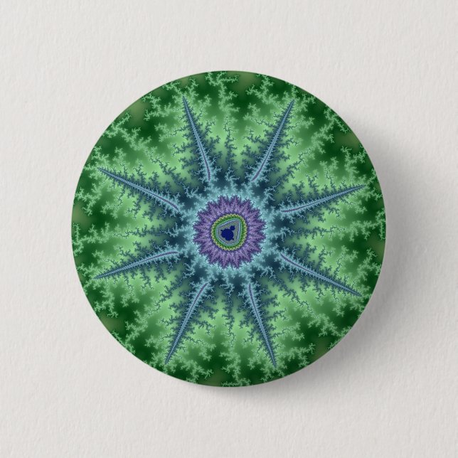 Seastar - Fractal Button (Front)