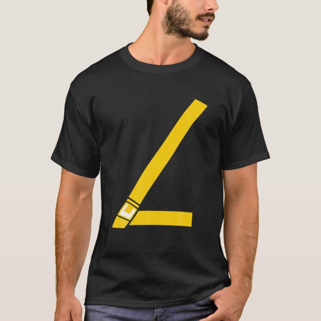 Seat Belt Seat Belt Design For Motorists T-Shirt (Front)