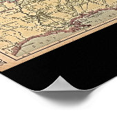 Seat of Civil War, 1861-1865 Map Poster | Zazzle